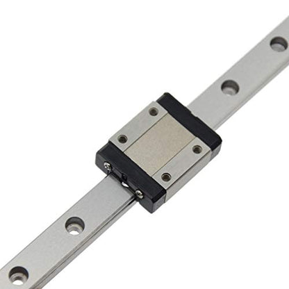 500mm MGN12 Linear Rail Guide with MGN12C Carriage Block for 3D Printer and CNC Machine - size: 500mm, style: Rail + MGN12C(Black)