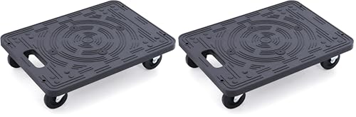MaxWorks 80854 Furniture Movers Dolly with Wheels - 200 lb. Capacity (Pack of 2) - size: Standard (Pack of 2)