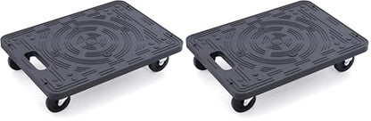 MaxWorks 80854 Furniture Movers Dolly with Wheels - 200 lb. Capacity (Pack of 2) - size: Standard (Pack of 2)