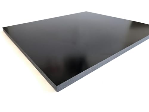 1pcs G10 Glass Fiber Sheet 335X300X10MM for RC Model Black Color - size: 335 X 300 X 10.0MM