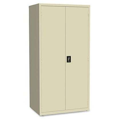 Lorell Fortress Storage Cabinet, Putty