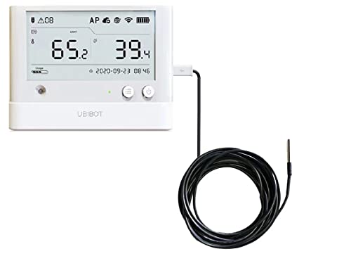 산업용 무선 원격 온도 습도 주변 조명 센서 2.4GHZ Wi-Fi 24/7 경고 데이터 로거 모니터 어디서나 IFTTT WS1 PRO 온도 프로브 콤보 - style: WS1 Pro + DS18B20