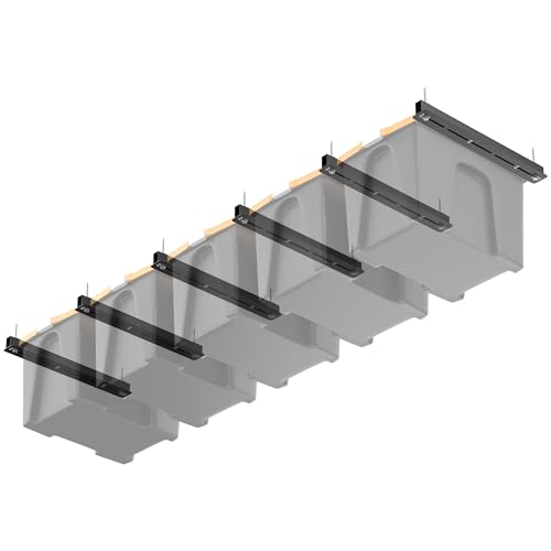 Ultrawall Overhead Garage Storage Rack, Heavy Duty Ceiling Storage Rack - style: For 5 Bins