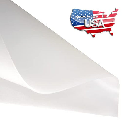 Silicone Rubber Sheet, 50A Durometer, Made in The USA, 1/16 inch Thick, 9” x 12” (1.6mm x 230mm x 305mm