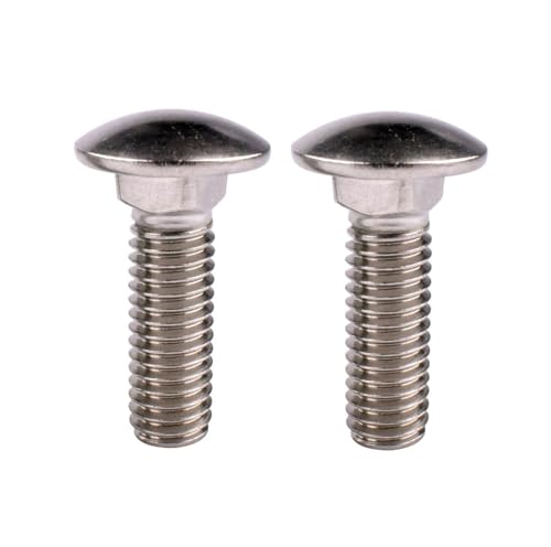 1/4-20 x 3/4" Carriage Bolts Screws, 18-8 Stainless Steel 304, Round Head, Square Neck, UNC Fully Machine Coarse Threaded,20Pcs - size: 1/4-20 x 3/4" (20PCS)