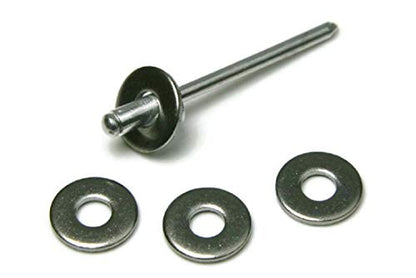 Stainless Steel 304 Rivet Backup Washers 1/4" Qty 100