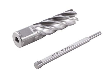 3/4" Diameter × 2" Depth of Cut HSS ANNULAR Cutter with 3/4'' Weldon Shank - size: 3/4'' x 2''