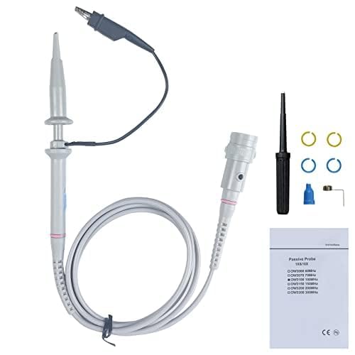 OWON Lab Oscilloscope High Voltage Probe Kit, 200MHz Oscilloscope Clip Probe Work with Digital Oscilloscope and Analog Oscilloscope - style: 3200
