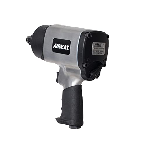 AIRCAT 1777 3/4" Impact Wrench, Twin Hammer Design, 1,400 ft-lb Max Torque