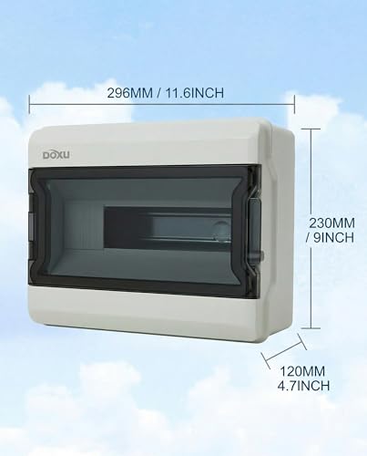 Circuit Breaker Box, IP66 Distribution Protection Box (AT-13 Way) - size: 13 - 296x230x120 MM
