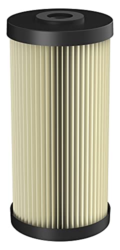 Pentair Pentek S1-BB Big Blue Sediment Water Filter, 10-Inch, Whole House Heavy Duty Pleated Cellulose Filter Cartridge, 10” x 4.5”, 20 Micron - size: 1 Count (Pack of 1), style: 10 Inch x 4.5 Inch