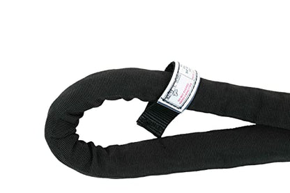 (2 Pack) 3/4" x 4' Gray Eye & Eye Synthetic Super Sling WLL (Vertical 11,880/ Choker 10,100/ Basket 23,760 lbs) - color: Gray: 3/4", size: 4 FT (2-Pack)
