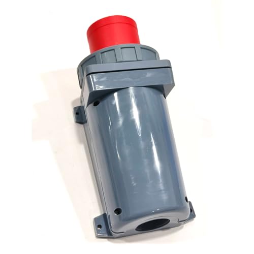 IEC60309 Waterproof CEE Industrial Reverse Plug Connector Surface Mounted Male Socket 4Pin 125A(UI Standard 100A) 380-415V 3P+E IP67 - style: Surface Mounted Socket(G)