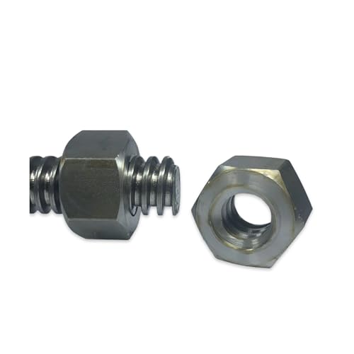 1"-5 Acme Heavy Hex Nut Right Hand 2g for Acme Threaded Rod Rh 1-5 Pkg Qty 2 Heavy Duty Fasteners Hardware Set Industrial Fastening Assortment Construction