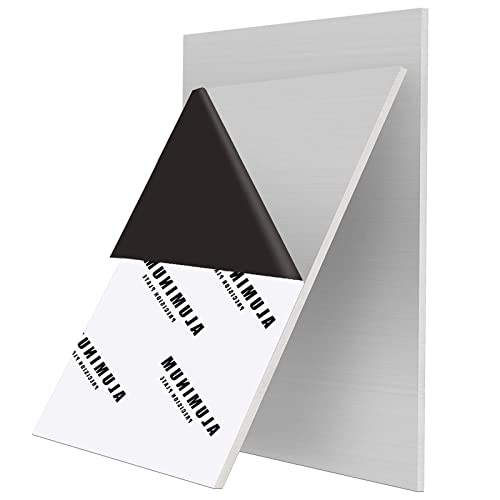 2Pack 1/8Inch Thick Aluminum Sheet Plate, 8" x 12" 6061 Aluminum Plates - size: 8x12", style: 2PCS-1/8"