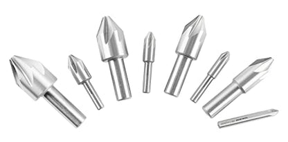 Accusize Industrial Tools HSS Countersink Set, 60°, 0206-0010 - size: 60°