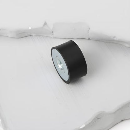 8pcs Rubber Vibration Isolator Mounts M6 x 20 x 10 mm Flat Base Feet Compatible with Machines
