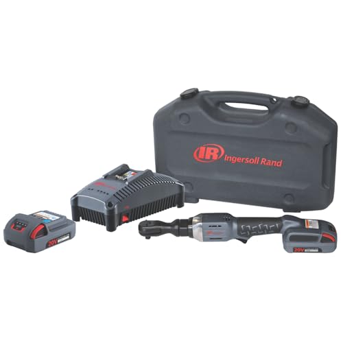 Ingersoll Rand R3130-K22 20V 3/8" Drive Cordless Ratchet Wrench Kit - size: 3/8", style: 2 Battery Kit