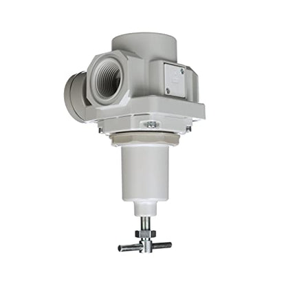 PneumaticPlus SAR600T-N10BG Air Pressure Regulator, 1" NPT, T-Handle - size: 1" NPT
