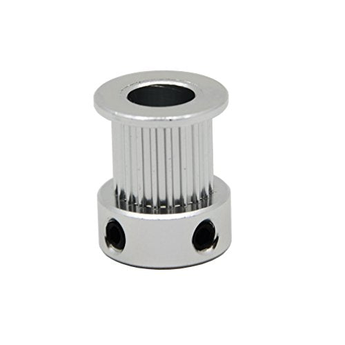 5PCs Aluminum 2GT Timing Pulley 20 Teeth Bore 8mm for 3D Printer 10mm Width 2GT Timing Belt - size: 20 teeth, style: 8mm bore, for 10mm belt