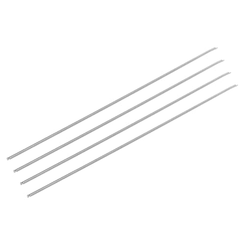 uxcell 4pcs Extension Springs 0.5x3x300mm/0.02x0.12x11.81in Extended Spring - size: 0.5x3x300mm/0.02x0.12x11.81in