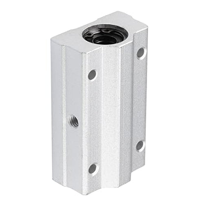 uxcell SCS10LUU Linear Ball Bearing Slide Block Units Extra Long, 10mm Bore Dia 1Pcs - size: 10mm