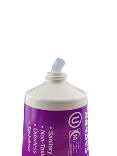 Haynes Silicone Grease, Food Grade Sanitary Lubricant, Machine Lube, Prevent Valves and O-Rings from Sticking, 1-4oz Tube Silicone Grease HAYSG 4OZ TUBE Clear, 4-oz