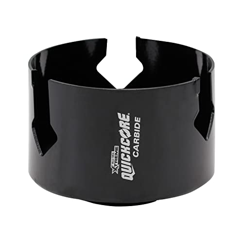 Disston QUICKCORE 4" TCT Tungsten Carbide Tipped Hole Saw 10X Faster CORE Ejection Quick Change E0100191 - style: 4"