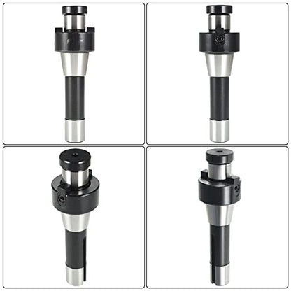 kimllier 1 Inch R8 Face Mill Holder End Mill Holder Shank Shell Mill Arbor 7/16 Inch - 20UNF Drawbar Thread Pull Tail Wire Fit for Milling Machine