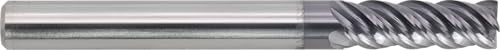 CME 3 pcs High-Efficiency Micrograin Carbide End Mills for Stainless Steel, Square Nose, TiAlN Coated, 1/4" Mill Diameter, 3/4" Length of Cut, 2-1/2" Overall Length, 4 Flute, Center Cutting - size: 1/4 in