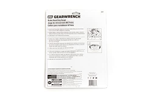 GEARWRENCH Brake Resetting Gauge - 3377 - style: Gaug Brk Reset