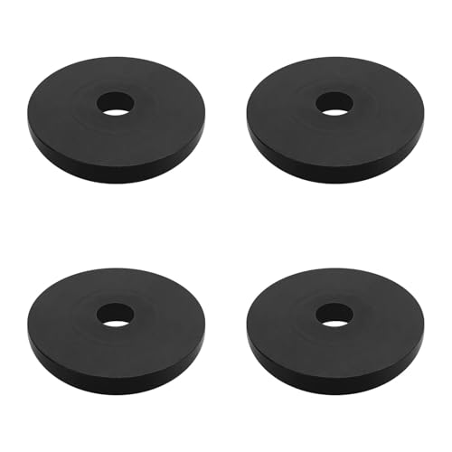 4 PCS Multi Purpose Rubber Spacer, 1-9/16" OD x 5/16" ID x 0.2" Thickness - size: 1-9/16" OD x 5/16" ID x 0.2" Thickness