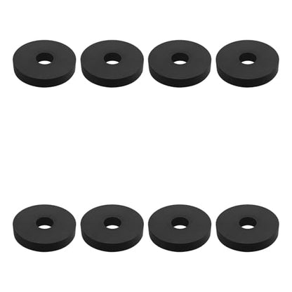 8 PCS Multi Purpose Rubber Spacer, 2-2/5" OD x 0.67" ID x 3/8" Thickness - size: 2-2/5" OD x 0.67" ID x 3/8" Thickness