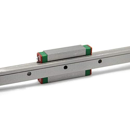 350mm MGN15 Linear Rail Guide with MGN15H Carriage Block for DLP UV 3D Printer and CNC Machine - size: 350mm, style: Rail+MGN15H