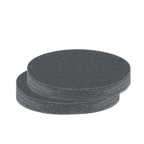 20 Pcs 3 Inch 1200 Grits No Hole Hook and Loop Sanding Discs, Silicon Carbide Wet Dry Flocking Sandpaper for Random Orbital Sander, Wood, Car, Metal, Plastic, Paint Polishing - style: 1200 Grit