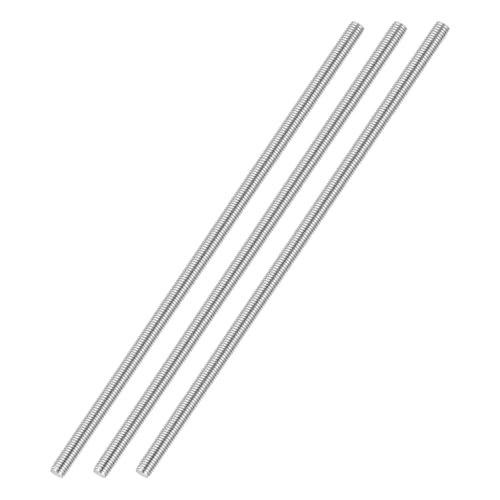 M3-0.5 Fully Threaded Rod 300mm Length Coarse Thread 2Pcs - size: M3-0.5 300mm