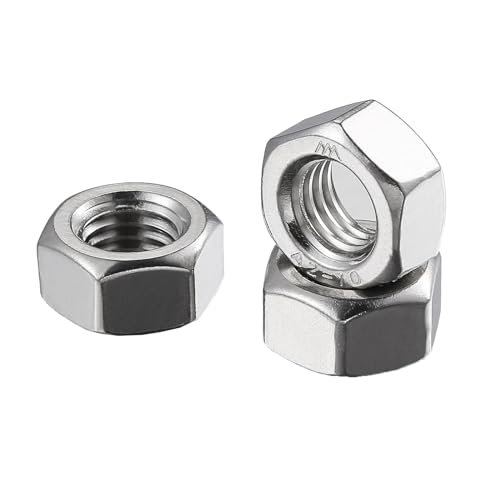 Wensilon 3/8-16 304 Stainless Steel Hex-Nuts (200pcs) - size: 3/8-16