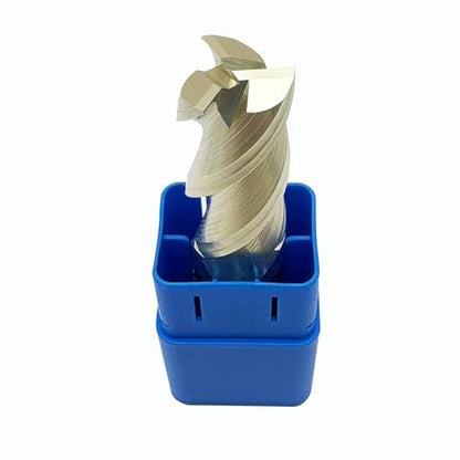 GBJ 3/4" 3 Flute Carbide End Mill Bits Smooth Machining for Aluminum Alloy - size: 3/4 in