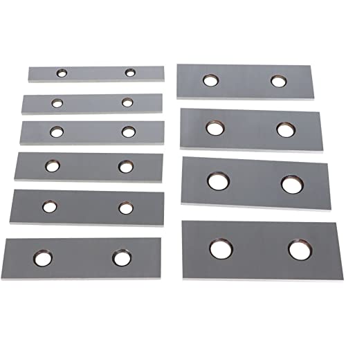 waltyotur 1/8 Inch Steel Parallel Set 1/8 x 4 Inch 10 Pairs - size: 4 in