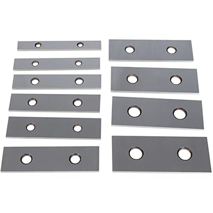 waltyotur 1/8 Inch Steel Parallel Set 1/8 x 4 Inch 10 Pairs - size: 4 in