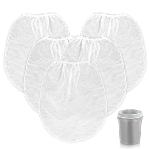 15 Pcs 1 Gallon Paint Strainer Bags Fine Mesh Filters Strainer