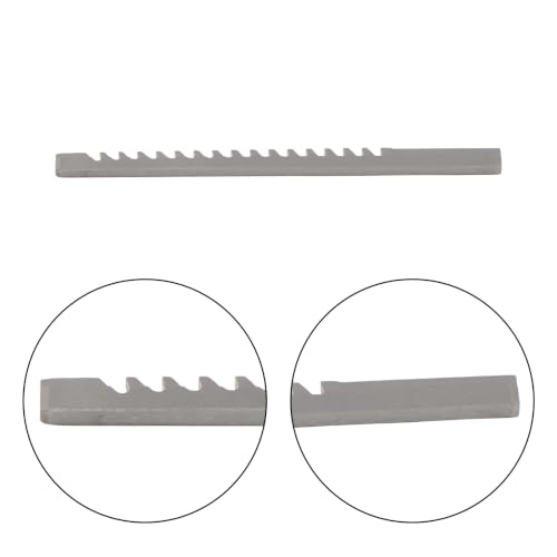 kimllier 1/8 Inch Keyway Broach, B Push-Type, High Speed Steel