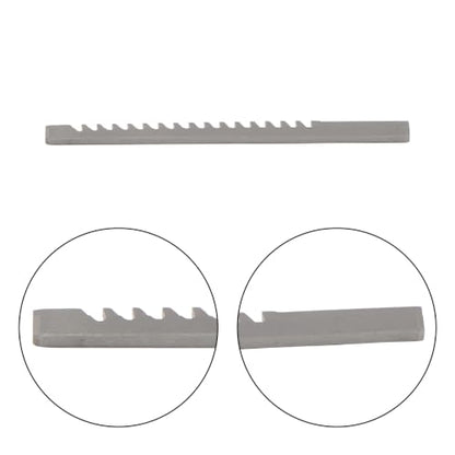 kimllier 1/8 Inch Keyway Broach, B Push-Type, High Speed Steel