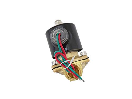 1/2 inch 220V-240V AC VAC Brass Electric Solenoid Valve NPT Gas Water Air NC N/C