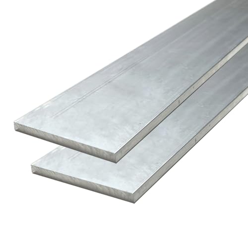 2 Pcs 1/4" X 3" Square Aluminum Flat BAR 16" Long .6061 Aluminium, 6mm X 75mm X 406mm Aluminum Flat Plate, T6511 Solid New Mill Stock - size: 1/4"X 3"X16", style: 16inches