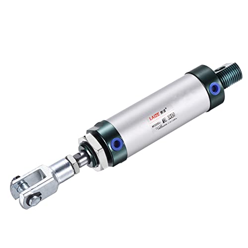 MECCANIXITY Pneumatic Air Cylinder MAL32X50 32mm Bore 50mm Stroke - size: 32X50 mm