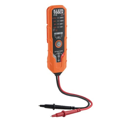 Klein Tools CL120VP Electrical Voltage Test Kit with Clamp Meter - size: Clamp Meter & 3 Testers Set