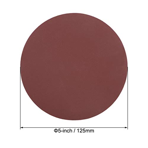 uxcell 5-Inch PSA Sanding Disc Aluminum Oxide Adhesive Back Sandpaper 800 Grit 15 Pcs - style: 800 Grit