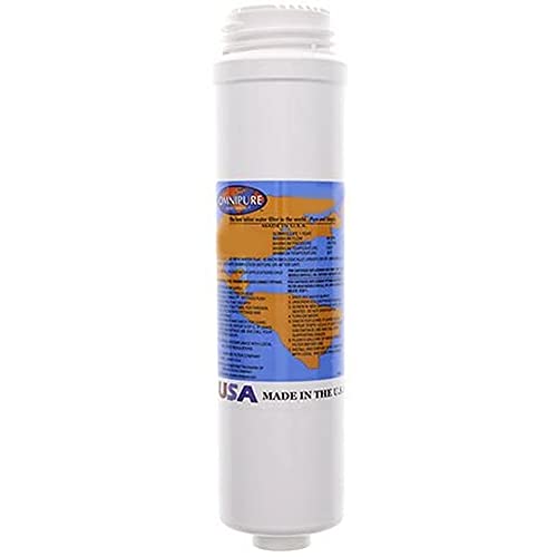 IPW Industries Inc-Omnipure -(Q5515-P)- 10" x 2.5" Q-Series Twist Off Carbon Block Filter - 1 Micron