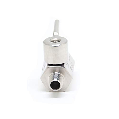 1/8" New Stainless Steel 304 Mini Ball Valve NPT Female x Male Thread SS304 2PCS - size: 1/8"(Female x Male)